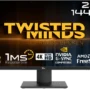 Twisted Minds Elite Series UHD 28'', 144Hz, 1ms, IPS, Gaming Monitor TM28EUI